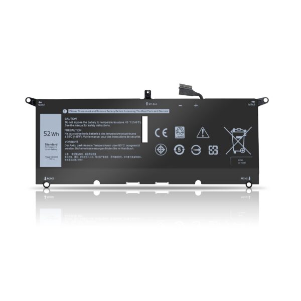 Batterie DXGH8 dell Xps 13 7390-9370-9380 inspiran 13 -3301-5390-7390