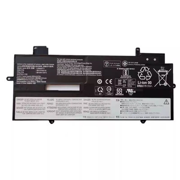 Batterie L20C4P71 Lenovo x1Carbon Gen9 - Gen10