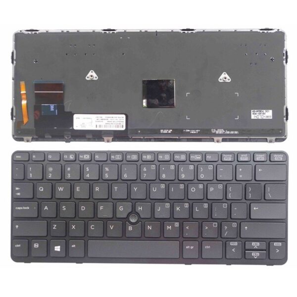 Clavier HP elitebook 820- 720 G1 G2 AZERTY backlight
