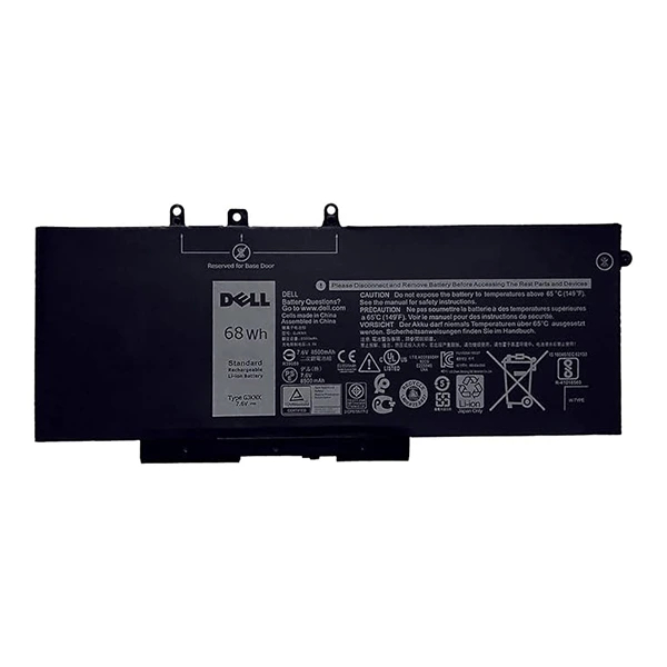 Batterie GJKNX Dell Latitude E5480, E5580, E5490, E5491, E5590, E5591 et Precision 15 3520, M3530 – 8500mAh
