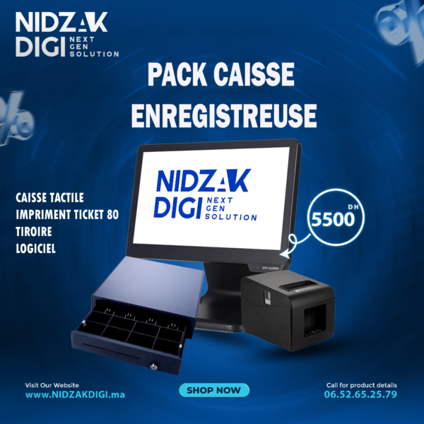 Pack caisse enregisteuse