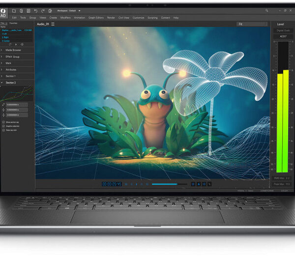 Dell Précision 5570 i7Gen 12800H (20CPU) 2,4GHZ 32GRAM Stockage 512 ssd GPU RTX A2000 8G VRAM