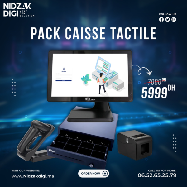 Pack caisse enregisteuse