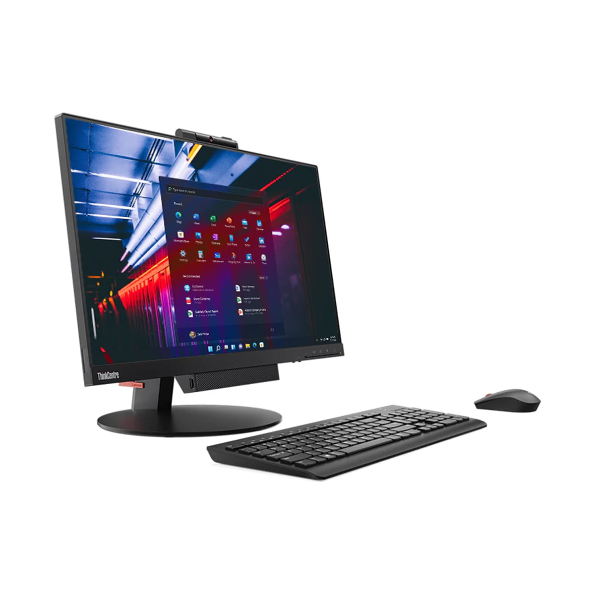 PC-Bureau-Tiny-Lenovo-ThinkCentre-M910q-i5-6Th-Gen-–-Clavier-Souris-sans-fil-1